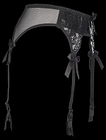 Podvazkový pás V-8732PS černý - Axami Podvazkový pás V-8732PS černý - Axami