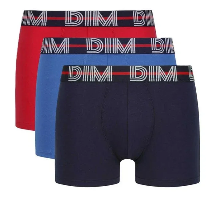 Pánské boxerky 3 ks 3x červená model 20997688 - DIM Pánské boxerky 3 ks 3x červená model 20997688 - DIM