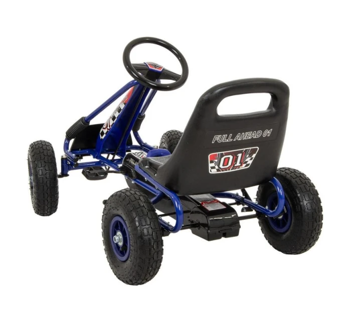 MOTOKÁROVÉ ŠLAPACÍ AUTO ENERO 01 MODRÉ