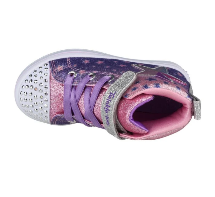 Skechers Twi-Lites Lil Starry Gem 314400N-LVMT fialová 21 Skechers Twi-Lites Lil Starry Gem 314400N-LVMT fialová 21