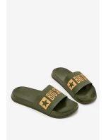 Pánské pantofle Big Star model 21706473 zelené - Big Star Shoes Pánské pantofle Big Star model 21706473 zelené - Big Star Shoes