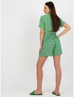 Dámské šortky D73770R62159KA zelená - FPrice Dámské šortky D73770R62159KA zelená - FPrice
