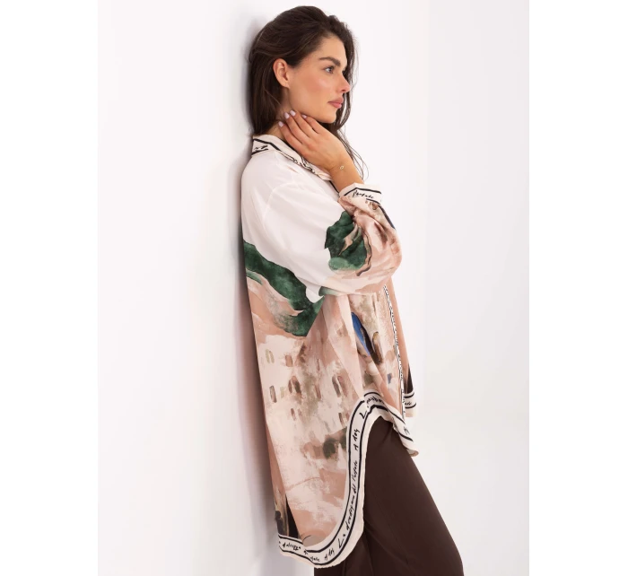 Koszula IT KS model 21393059 jasny beżowy - FPrice