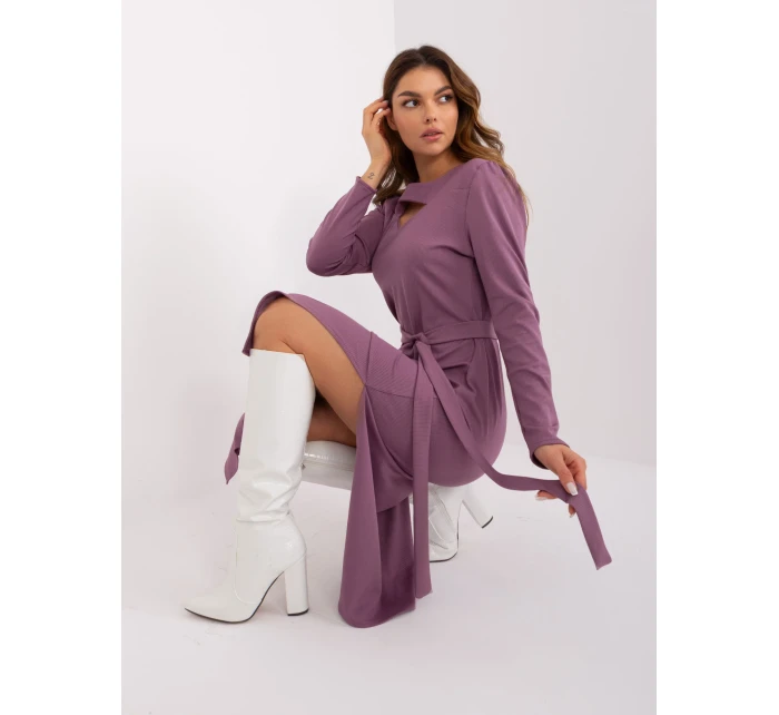 LK SK 509447 šaty.75P fialová