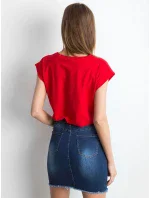 Tričko RV TS 4833.01P červená Tričko RV TS 4833.01P červená