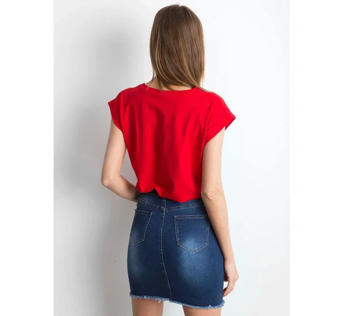 Tričko RV TS 4833.01P červená Tričko RV TS 4833.01P červená