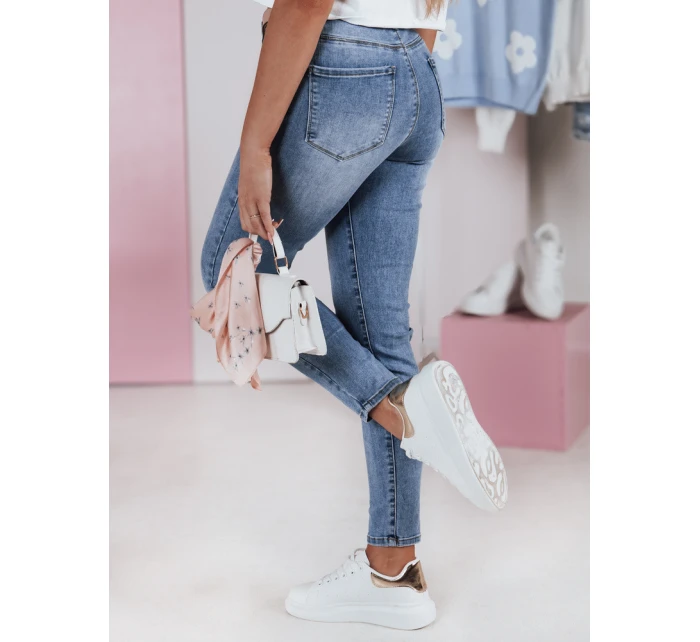 SKINNTON FashionStreet dámské úzké džínové kalhoty UY2350