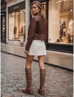 Dámské boty na platformě hnědé FashionStreet ZY1320 Dámské boty na platformě hnědé FashionStreet ZY1320