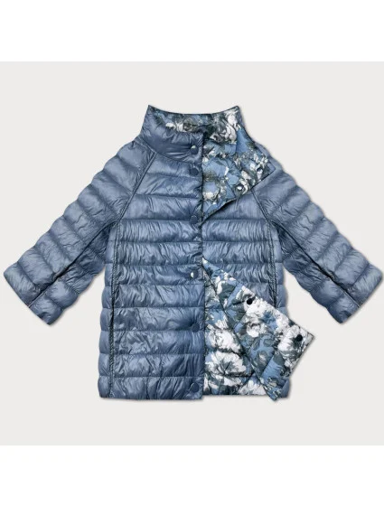 oboustranná dámská bunda se 3/4 rukávy model 22041637 - MINORITY oboustranná dámská bunda se 3/4 rukávy model 22041637 - MINORITY