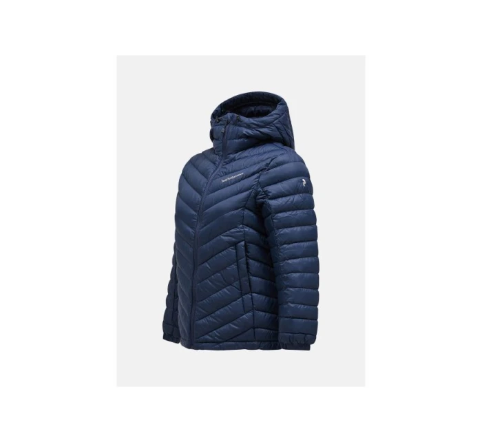 Peak Performance W Frost Down Hood Jacket námořnická modrá
