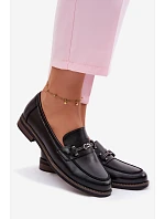 Dámské kožené mokasiny Vinceza 18132 Černé Dámské kožené mokasiny Vinceza 18132 Černé