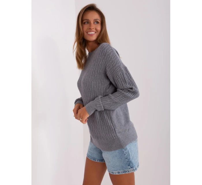 Jumper AT SW 2338.14P tmavě šedá