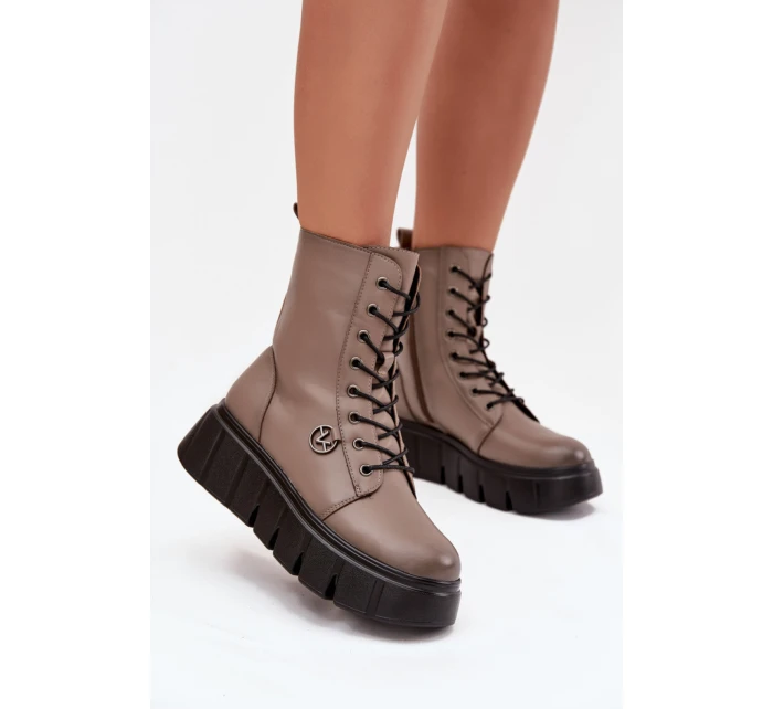 Šněrovací vyšší model 216829 Step in style