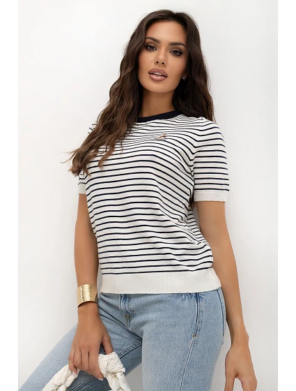 Svetr s krátkým rukávem  model 230140 Italy Moda