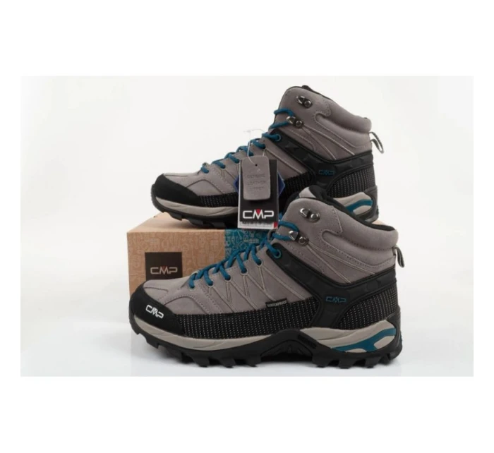 CMP Rigel pánské trekové boty odolné nepromokavé šedé