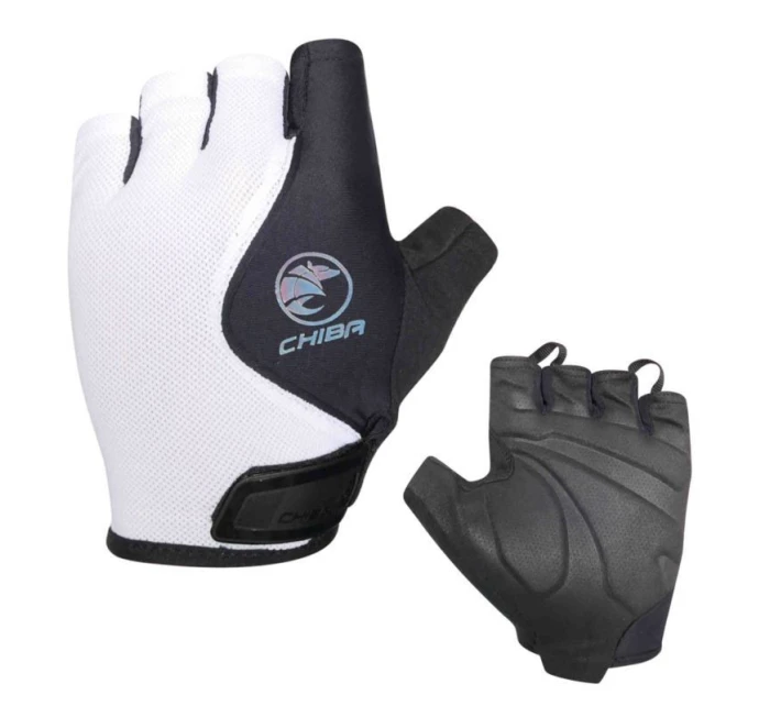 Rukavice CHIBA LADY AIR PLUS černobílé M