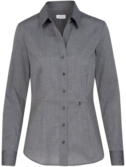 Seidensticker Blouse Slim LSL Halenka s dlouhým rukávem 78.0613 anthracite Seidensticker Blouse Slim LSL Halenka s dlouhým rukávem 78.0613 anthracite
