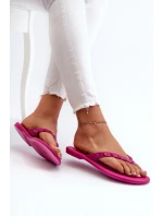 Ploché Elastické Dámské Žabky  model 21661924 - Zaxy