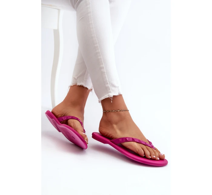 Ploché Elastické Dámské Žabky  model 21661924 - Zaxy