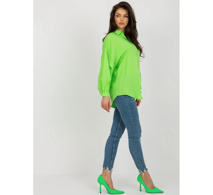 Koszula TO KS model 18484301 jasny zielony - FPrice Koszula TO KS model 18484301 jasny zielony - FPrice