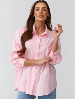 Košile s dlouhým rukávem  model 224100 Makadamia