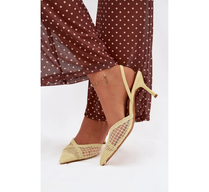 Sandály na podpatku  model 224495 Step in style