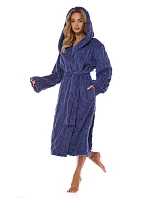 L&L 2404 Carina dlouhý S-2XL dámský župan L&L 2404 Carina dlouhý S-2XL dámský župan