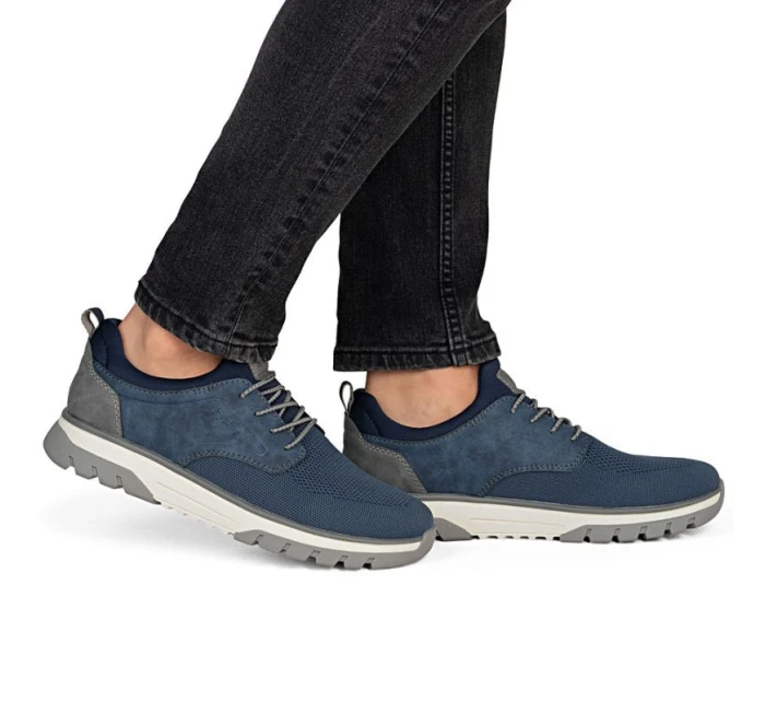 Pánské tmavě modré polobotky model 22021931 - Rieker