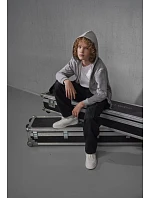 B&C ID.334 Zip Hood /kids Dětská mikina s kapucí 01.K334 sport grey B&C ID.334 Zip Hood /kids Dětská mikina s kapucí 01.K334 sport grey