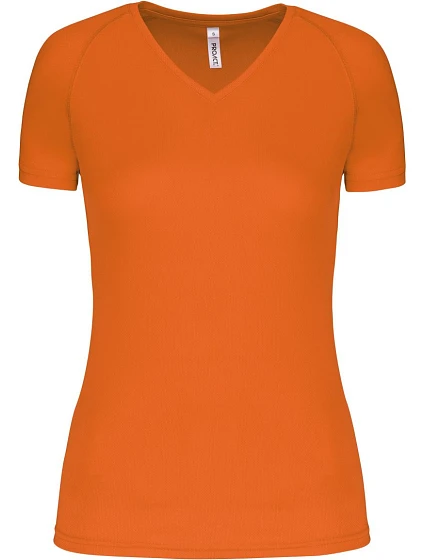 Kariban ProAct PA 477 Dámské sportovní tričko s výstřihem do V 20.P477 fluorescent orange Kariban ProAct PA 477 Dámské sportovní tričko s výstřihem do V 20.P477 fluorescent orange