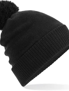 B 502 pletená čepice s bambulí black model 22433418 - Beechfield