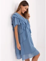 Sukienka MI SK model 21217585 ciemny niebieski - FPrice