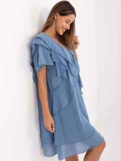 Sukienka MI SK model 21217585 ciemny niebieski - FPrice