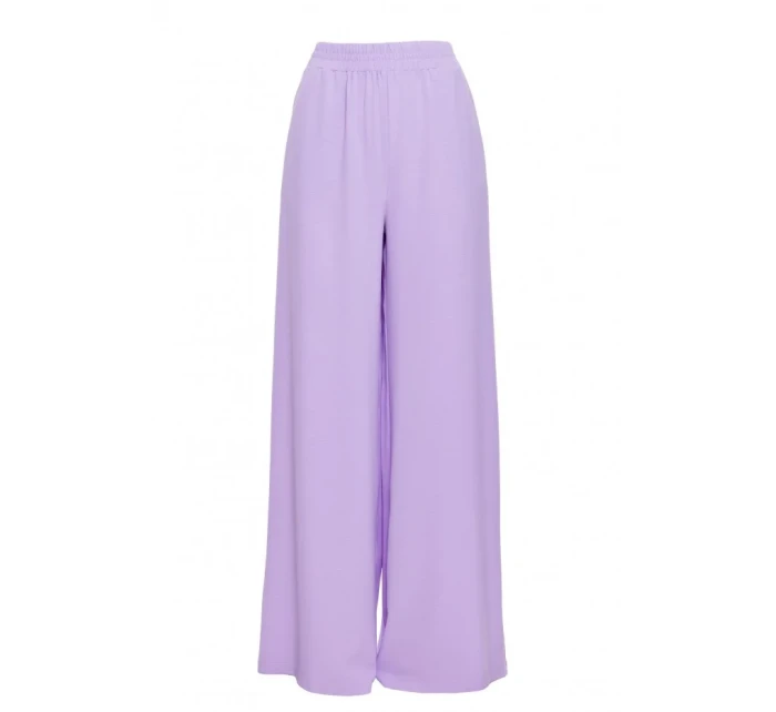 model 21136185 Široké kalhoty fialové - Moe