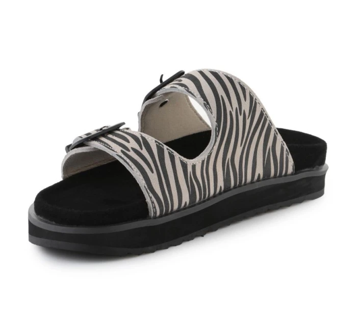 D.FRANKLIN Nordic Sandal Buckle Zebra DFSH405002-ZEBR