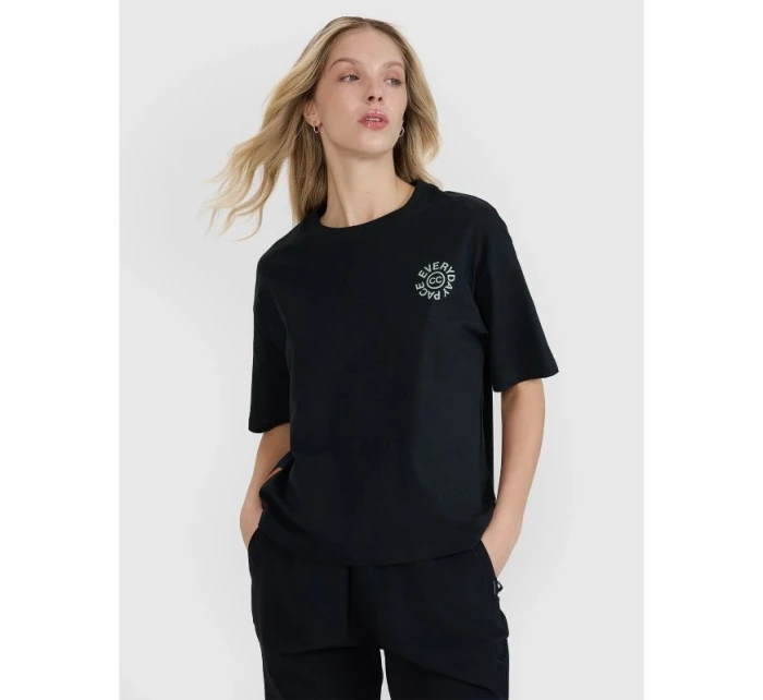 Dámské tričko oversize s potiskem 4F 4FWSS25TTSHF1993-20S Dámské tričko oversize s potiskem 4F 4FWSS25TTSHF1993-20S