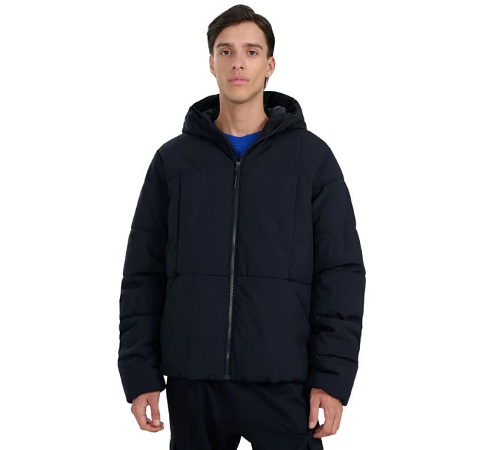 Pánská péřová bunda 4F M0710 deep black 4FWAW25TDJAM0710 20S pánské