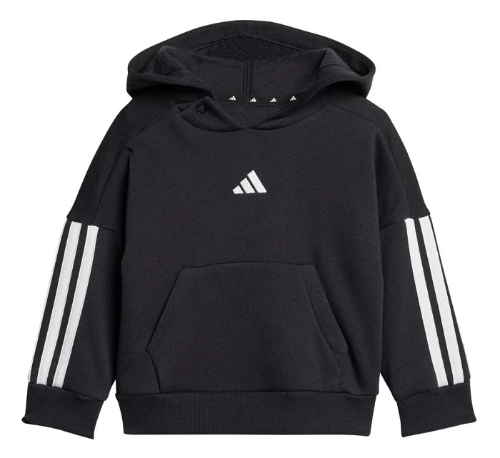 Dětské tepláky Essentials Joggers 3 Stripes Fleece Hoodie black model 21812218 - ADIDAS