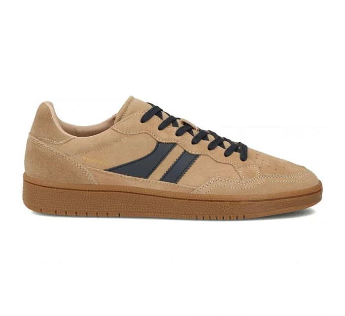 Pánské kožené polobotky béžové Filippo MP7794