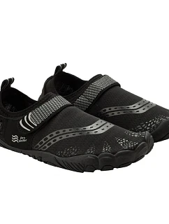 ProWater pánské plavecké boty do vody rychleschnoucí protiskluzové černé šedé