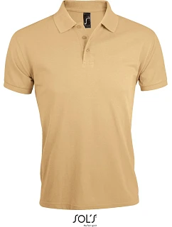 SOL'S Prime Men Pánské piqué polo z těžké bavlny 25.0571 sand