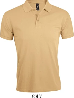 SOL'S Prime Men Pánské piqué polo z těžké bavlny 25.0571 sand