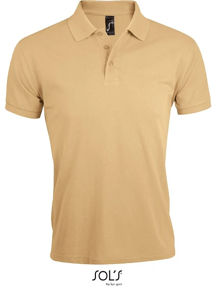 SOL'S Prime Men Pánské piqué polo z těžké bavlny 25.0571 sand SOL'S Prime Men Pánské piqué polo z těžké bavlny 25.0571 sand