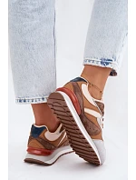 Dámské tenisky z semiše  hnědé model 22107471 - McArthur