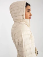 Dámská bunda NM KR D2 3880 .99P světle béžová - FPrice Dámská bunda NM KR D2 3880 .99P světle béžová - FPrice