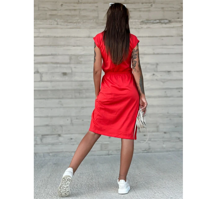 TW SK 2318 šaty.69P červená