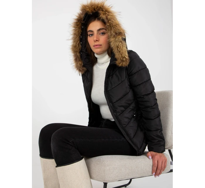 Dámská bunda NM KR P22 6627 13P Černá - FPrice