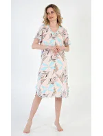 Dámská noční košile s krátkým rukávem Melissa Dámská noční košile s krátkým rukávem Melissa