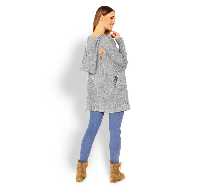 Dlouhý svetr  model 114560 PeeKaBoo