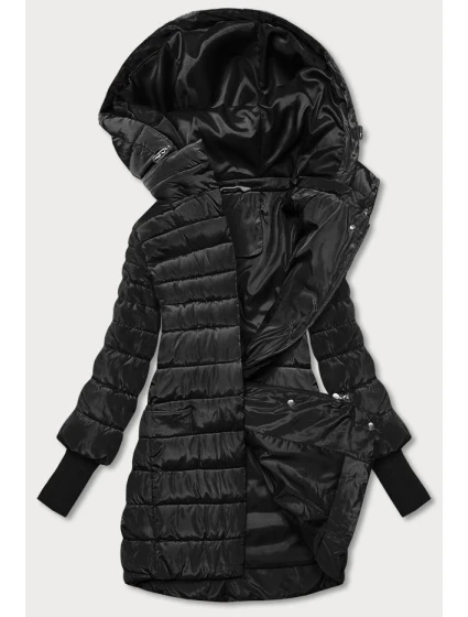 Černá dámská bunda s stahovacími lemy model 21402434 - MINORITY